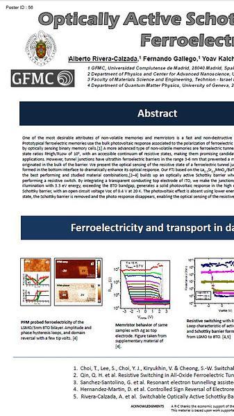 Optically Active Schottky Barrier in La0.7Sr0.3MnO3/BaTiO3/ITO Ferroelectric Tunnel Junction Memories