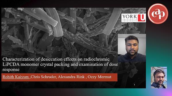 Characterization of modified radiochromic materials for measuring ionizing radiation