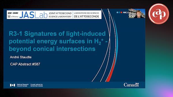 Signatures of light-induced potential energy surfaces in H2+ - beyond conical intersections