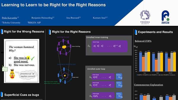 Learning to Learn to be Right for the Right Reasons