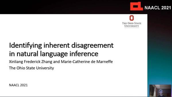 Identifying inherent disagreement in natural language inference