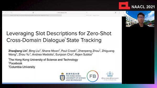 Leveraging Slot Descriptions for Zero-Shot Cross-Domain Dialogue StateTracking