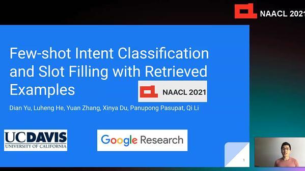 Few-shot Intent Classification and Slot Filling with Retrieved Examples