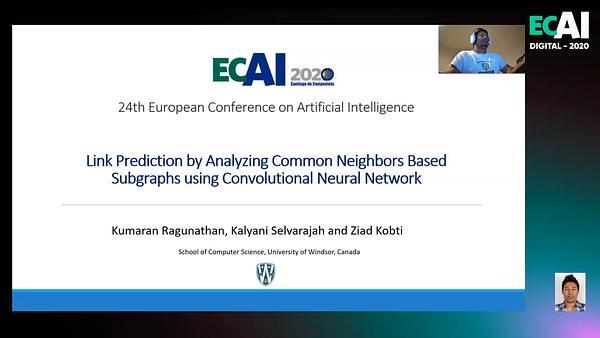 Link Prediction by Analyzing Common Neighbors Based Subgraphs using Convolutional Neural Network