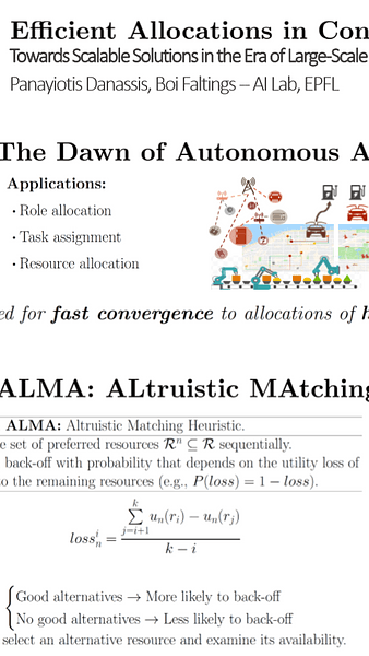 Efficient Allocations in Constant Time: Towards Scalable Solutions in the Era of Large Scale Intelligent Systems