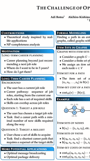 The Challenge of Optimal Paths in Graphs with Item Sets