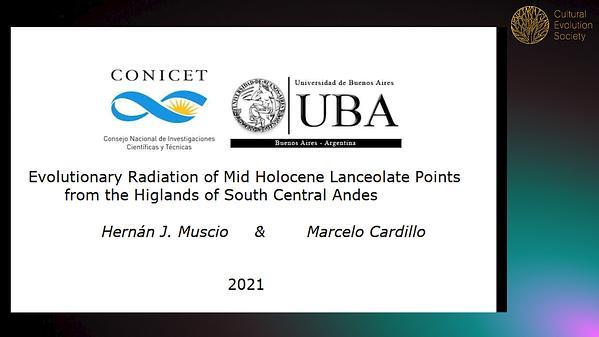 Evolutionary Radiation of Mid-holocene Lanceolate Points From the Highlands of the South Central Andes