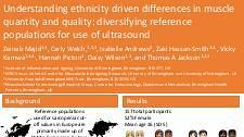 Understanding ethnicity driven differences in muscle quantity and quality: diversifying reference populations for use of ultrasound