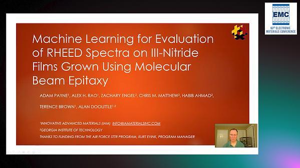 Machine Learning for Evaluation of RHEED Spectra on III-Nitride Films Grown Using Molecular Beam Epitaxy