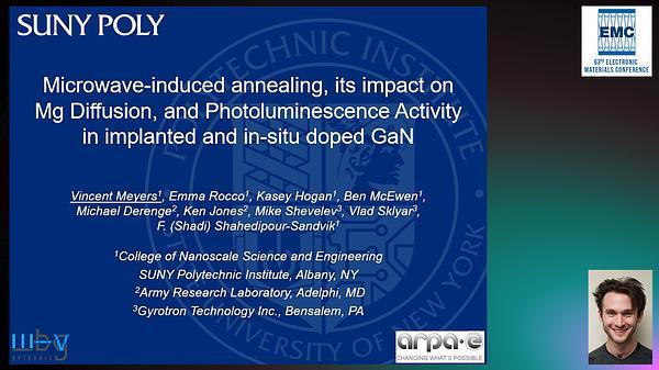 Microwave-Induced Annealing, Its Impact on Mg Diffusion and Photoluminescence Activity in Implanted and In Situ Doped GaN