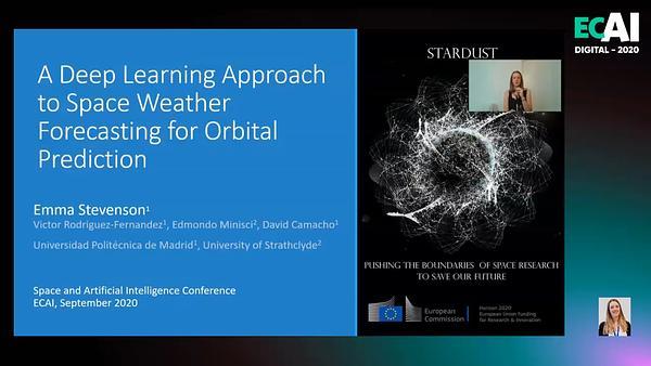 A Deep Learning Approach to Space Weather Forecasting for Orbital Prediction