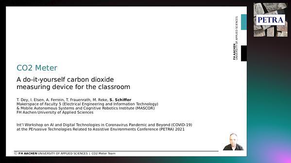 CO2 Meter: A do-it-yourself carbon dioxide measuring device for the classroom