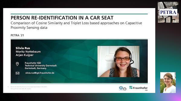 Person Re-Identification in a Car Seat: Comparison of Cosine Similarity and Triplet Loss based approaches on Capacitive Proximity Sensing data