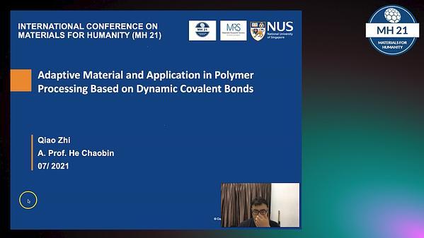 Adaptable elastomer and its application in toughening epoxy resin based on dynamic bonds