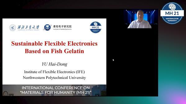 Sustainable Flexible Electronics Based on Fish Gelatin