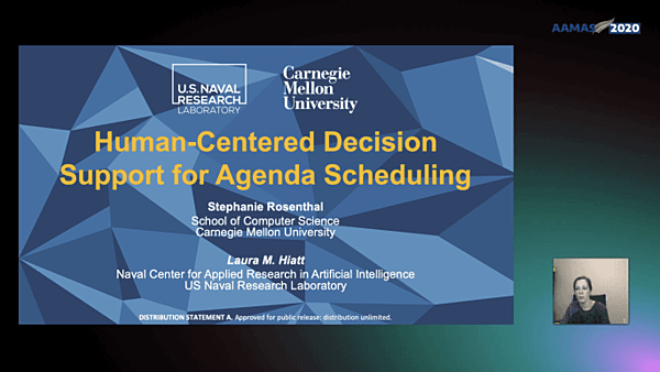 Human-Centered Decision Support for Agenda Scheduling