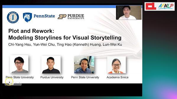 Plot and Rework: Modeling Storylines for Visual Storytelling