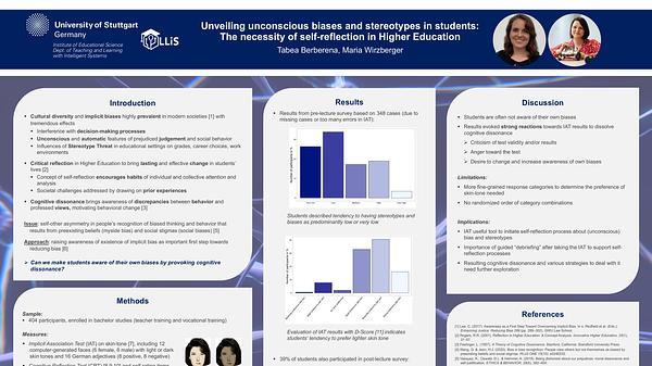 Unveiling unconscious biases and stereotypes in students: The necessity of self-reflection in Higher Education