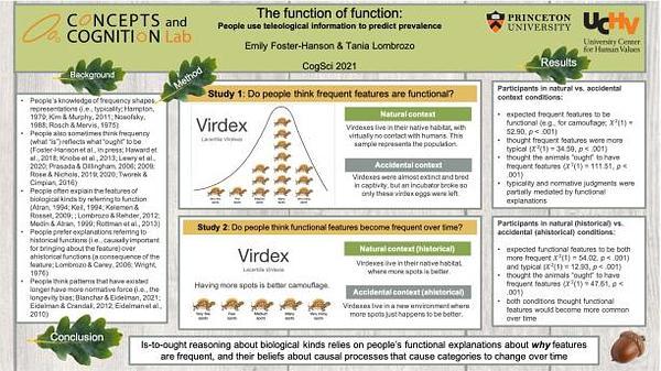 The function of function: People use teleological information to predict prevalence