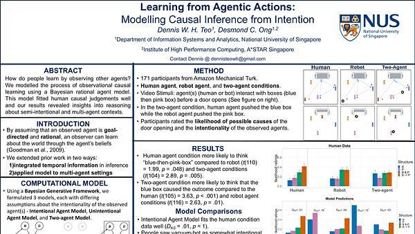 Learning from Agentic Actions: Modelling Causal Inference from Intention