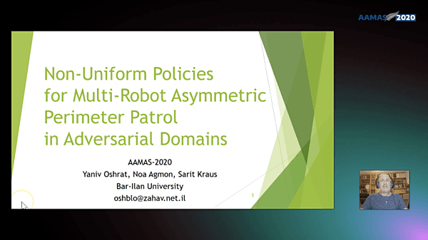 Non-Uniform Policies for Multi-Robot Asymmetric Perimeter Patrol in Adversarial Domains