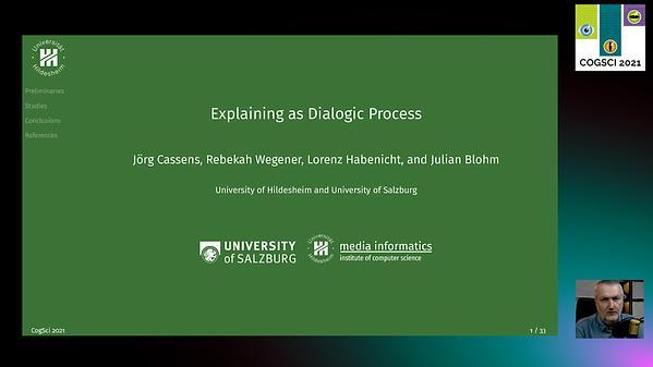 Explaining as dialogic process