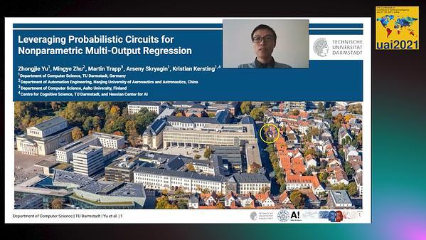 Leveraging Probabilistic Circuits for Nonparametric Multi-Output Regression