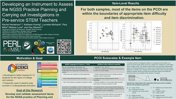 Developing an Instrument to Assess the Next Generation Science Standard Practice Planning and Carrying out Investigations in Preservice STEM Teachers