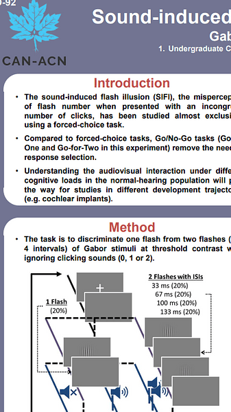 Sound-induced flash illusion in forced-choice and go/no-go tasks