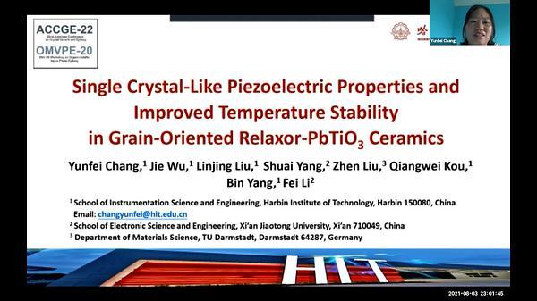 Ferroelectric Crystals and Textured Ceramics II : Piezo-/ferroelectric Textured Ceramics & Single Crystals