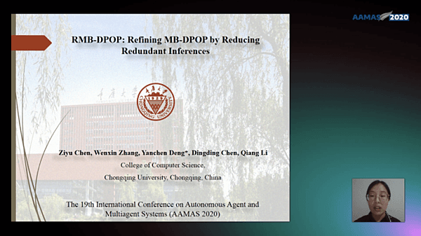 RMB-DPOP: Refining MB-DPOP by Reducing Redundant Inferences