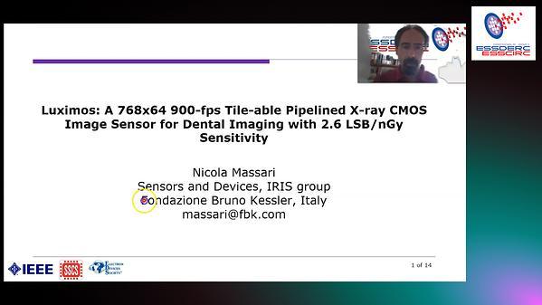 Luximos: a 768x64 900-fps Tileable Pipelined X-Ray CMOS Image Sensor for Dental Imaging with 2.6 LSB/nGy Sensitivity