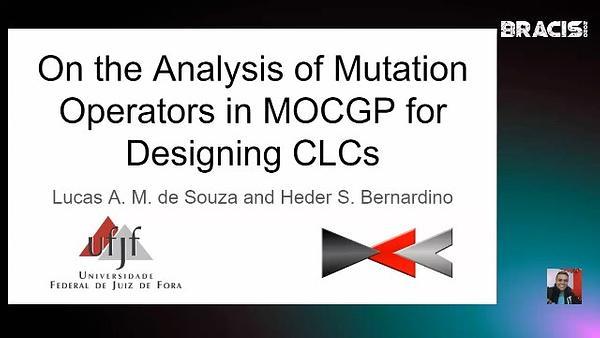 On the Analysis of Mutation Operators in Multiobjective Cartesian Genetic Programming for designing Combinational Logic Circuits