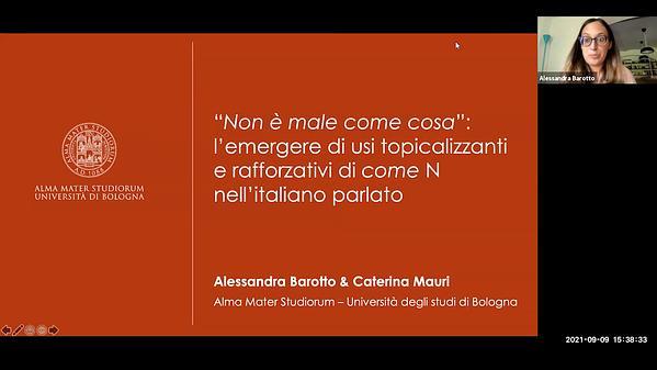 “Non è male come cosa”: l’emergere di usi topicalizzanti e focalizzanti di come N nell’italiano parlato