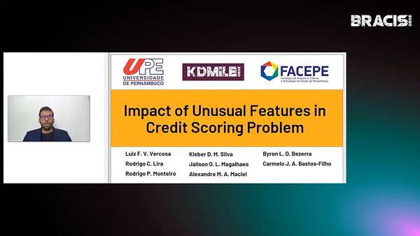 Impact of Unusual Features in Credit Scoring Problem