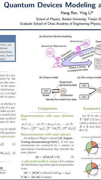 Quantum Devices Modeling and Verification