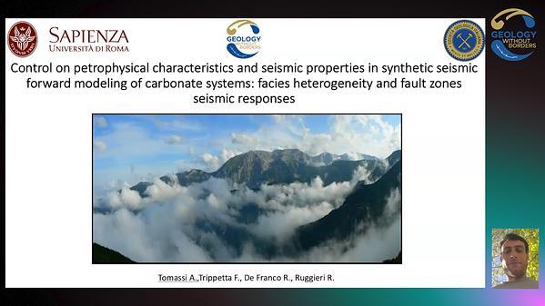 Synthetic seismic forward modeling as a tool to assess the seismic signature of carbonate-bearing fault zones