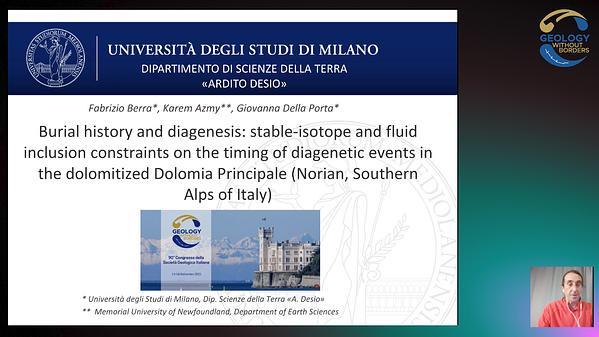 Burial history and diagenesis: stable-isotope and fluid inclusion constraints on the timing of diagenetic events in the dolomitized Dolomia Principale Norian, Southern Alps of Italy)