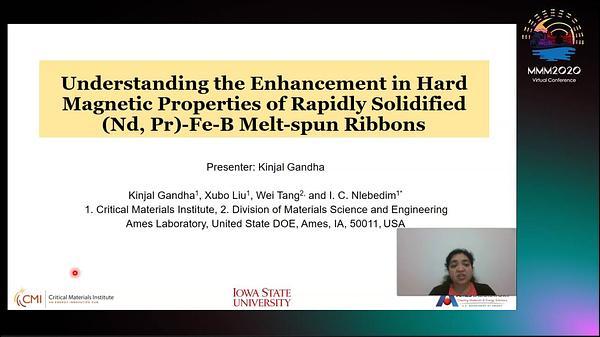 Understanding the Enhancement in Hard Magnetic Properties of Rapidly Solidified (Nd, Pr)-Fe-B Melt-spun Ribbons