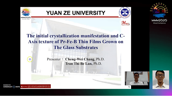 Manifestation of initial crystallization and c-axis texture in Pr-Fe-B thin films grown on glass substrates