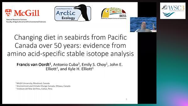 Changing diet in seabirds from Pacific Canada over 50 years: evidence from amino acid-specific stable isotope analysis