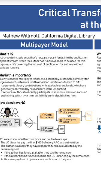 Critical Transformative Agreement Components at the University of California