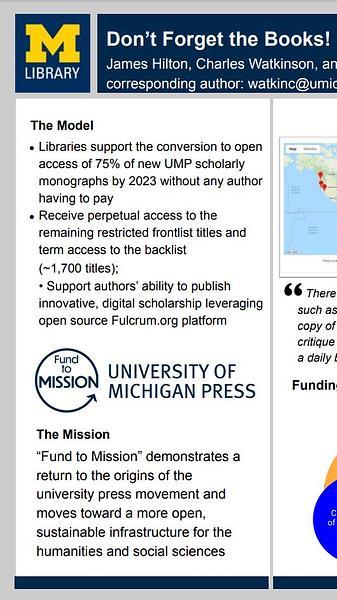 Don’t Forget the Books! “Fund to Mission” at University of Michigan