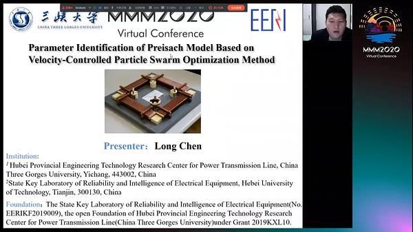 Parameter Identification of Preisach Model Based on Velocity-Controlled Particle Swarm Optimization Method