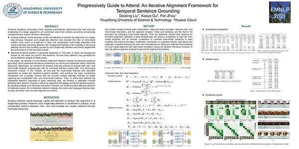 Progressively Guide to Attend: An Iterative Alignment Framework for Temporal Sentence Grounding