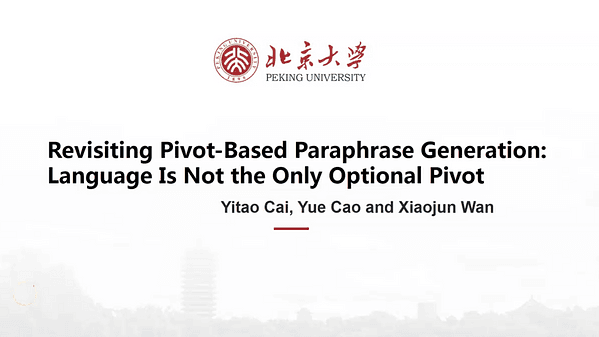 Revisiting Pivot-Based Paraphrase Generation: Language Is Not the Only Optional Pivot