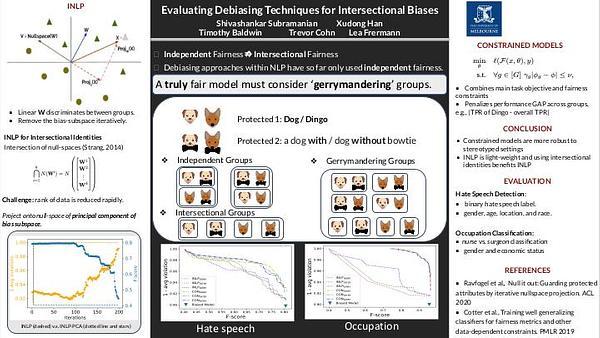 Evaluating Debiasing Techniques for Intersectional Biases