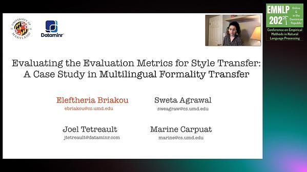 Evaluating the Evaluation Metrics for Style Transfer: A Case Study in Multilingual Formality Transfer
