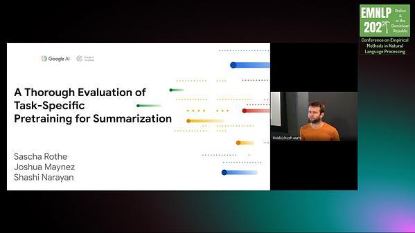 A Thorough Evaluation of Task-Specific Pretraining for Summarization