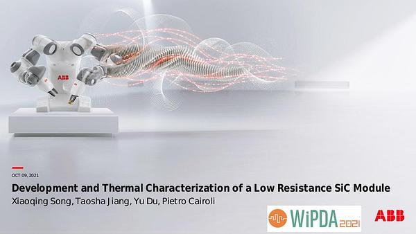 Development and Thermal Characterization of a Low Resistance SiC Module